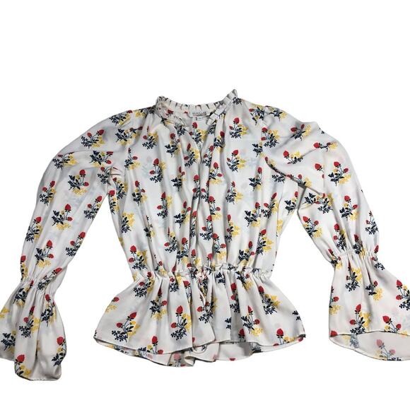 Derek Lam boho floral blouse Eu 40 - Picture 5 of 10